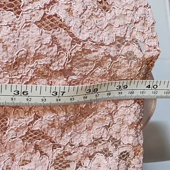 Elegant Pink Lace Halter Dress - Picture 6 of 14